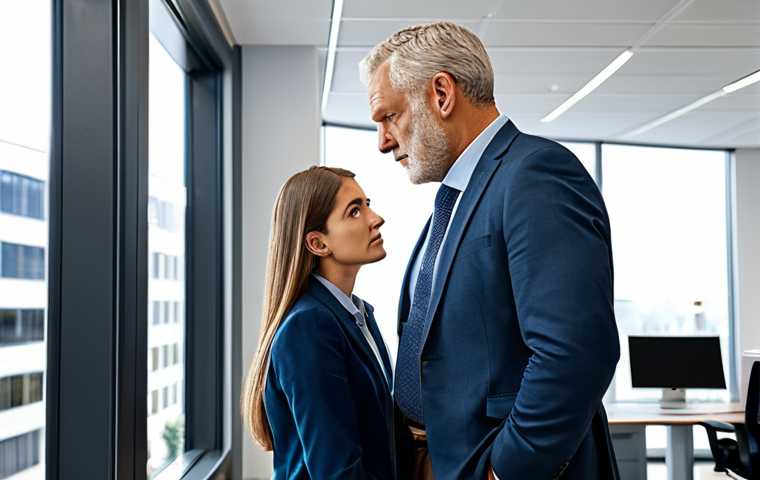 **Adaptation & Empathy:** "A professional communication expert, fully clothed in business casual attire, thoughtfully listening to a colleague from a different cultural background in a modern office setting, appropriate content, safe for work, perfect anatomy, natural pose, emphasizing understanding and respect, family-friendly."